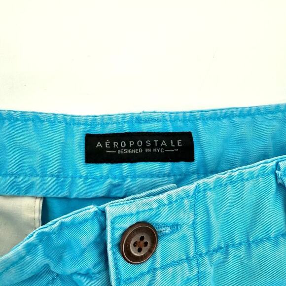 Lot of 3 ARIZONA AEROPOSTALE Flat Front Pastel Retro Cotton Shorts Men's Size 31 - Picture 13 of 16